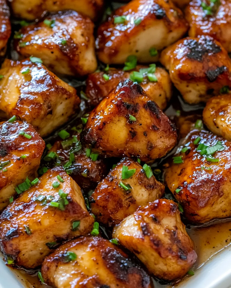Delicious Brown Sugar Garlic Chicken plate image