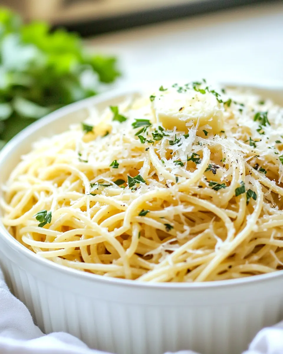 Homemade Browned Butter and Mizithra Cheese Spaghetti photo