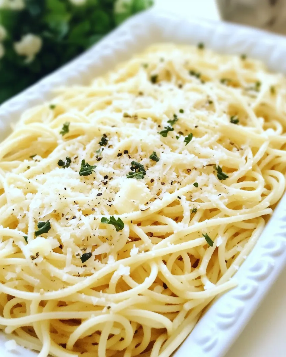 Classic Browned Butter and Mizithra Cheese Spaghetti image
