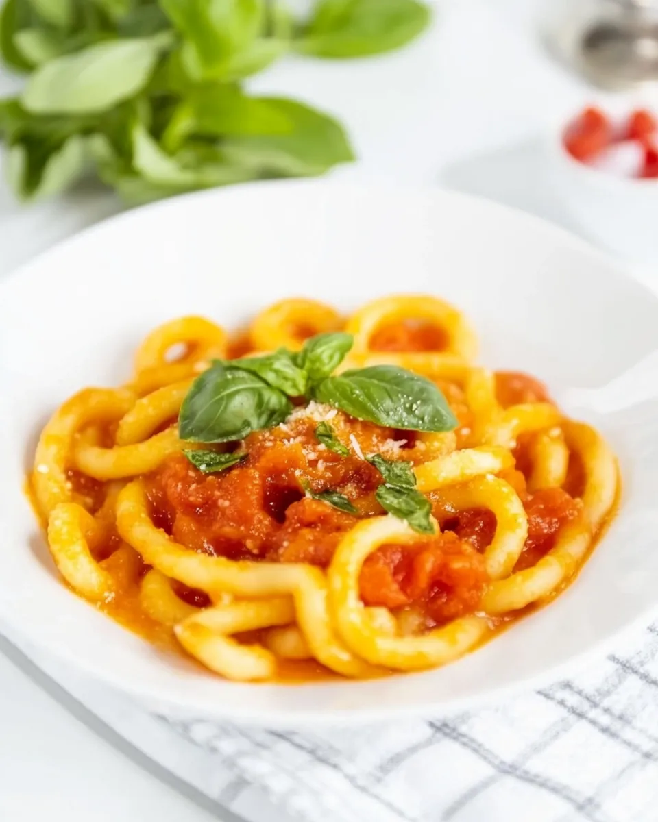 Classic Bucatini Pomodoro image