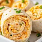 Homemade Buffalo Chicken Pinwheels photo
