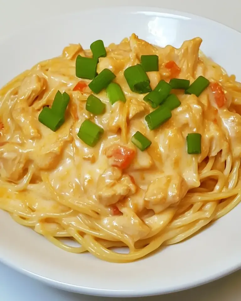 Homemade Buffalo Chicken Spaghetti photo