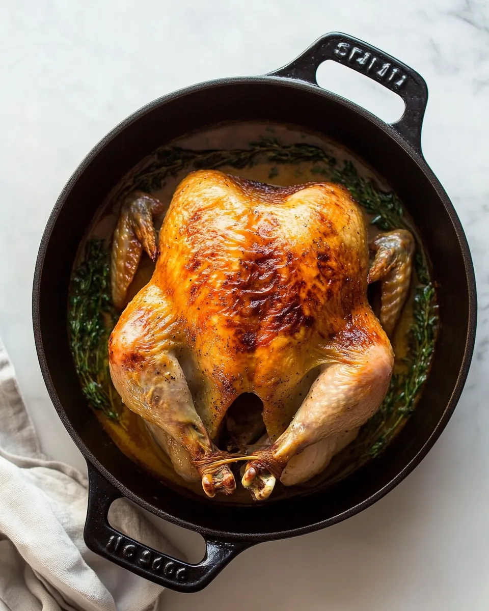 Easy Buttermilk Roast Chicken image