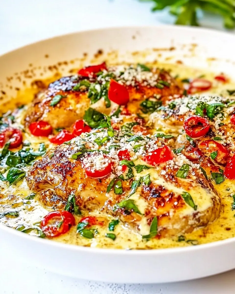 Homemade CHICKEN FLORENTINE photo