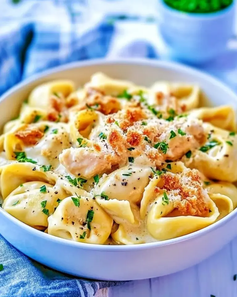 homemade Caesar Chicken Tortellini (Lightened Up) photo