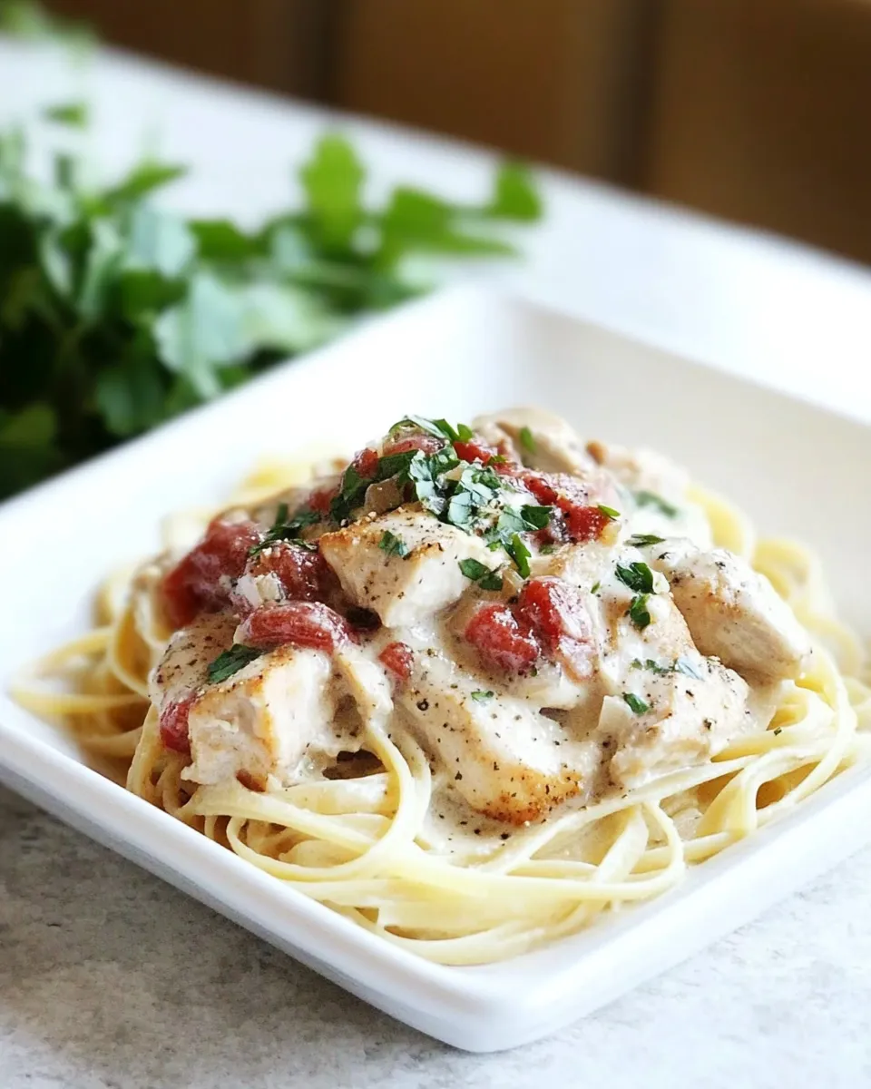delicious Cajun Chicken Alfredo Recipe with Linguine Pasta dish photo