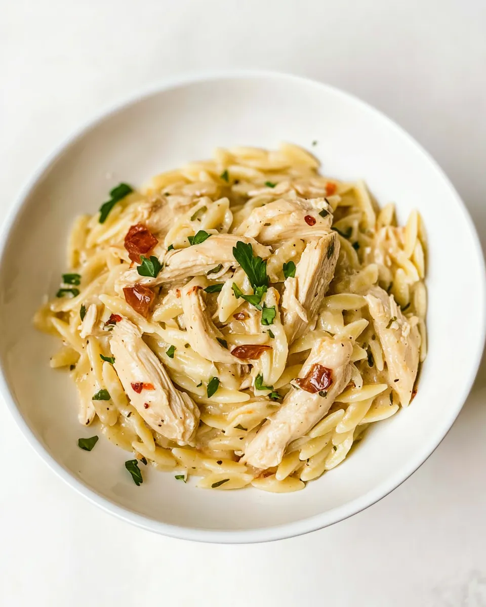 Easy Cajun Chicken Orzo recipe photo