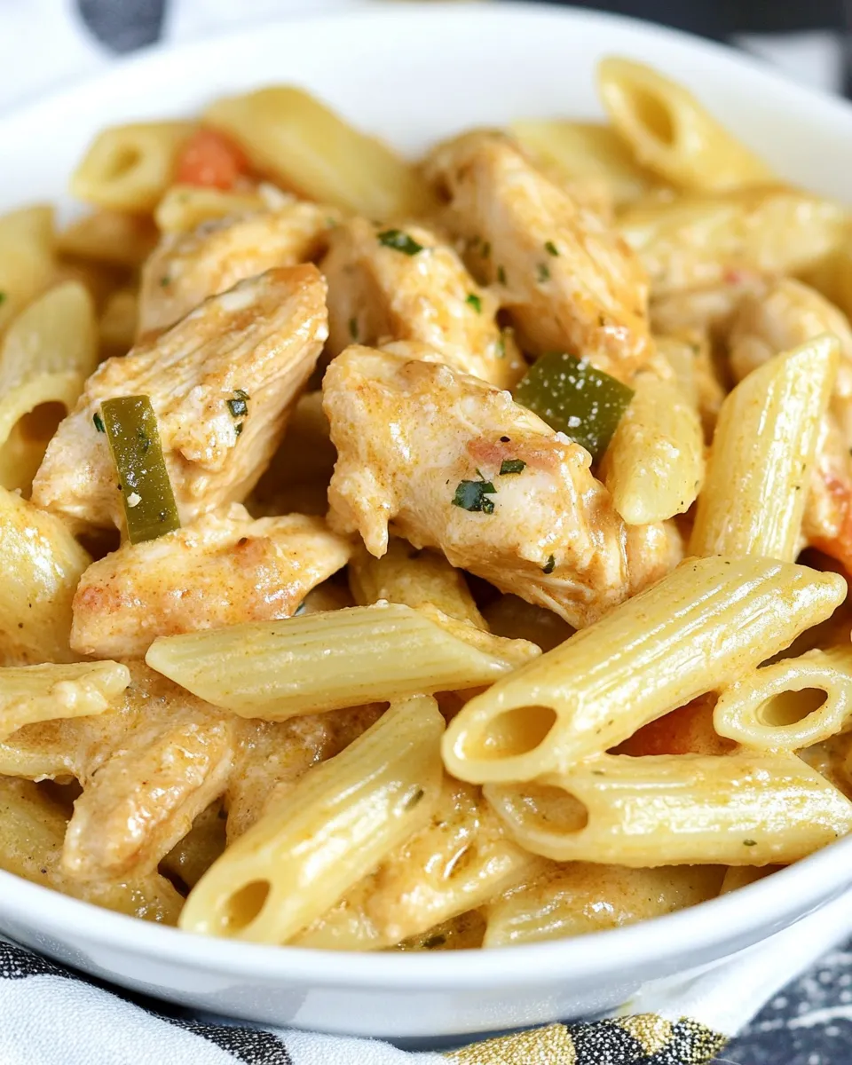 Classic Cajun Chicken Pasta Penne image