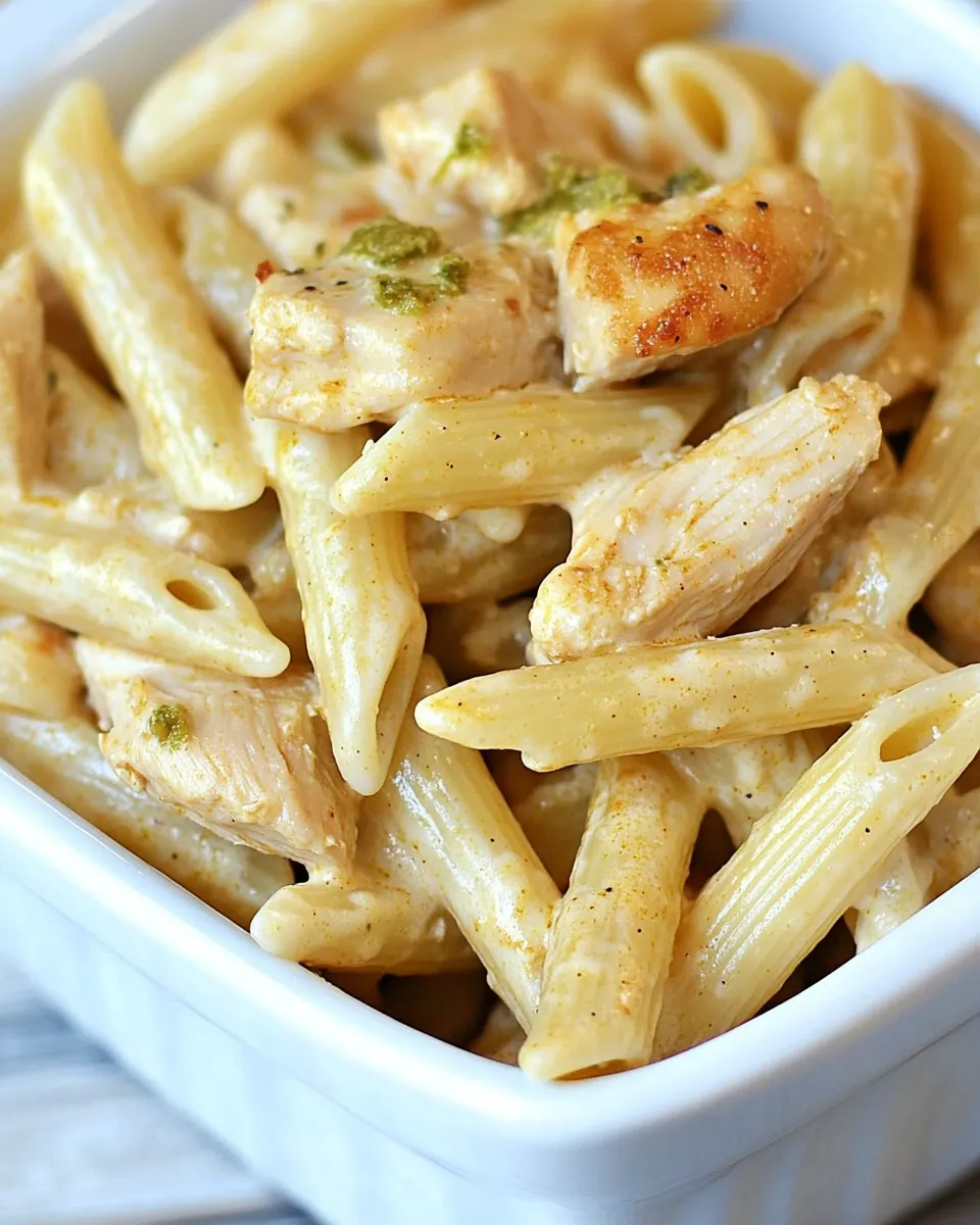 Easy Cajun Chicken Pasta Penne recipe photo