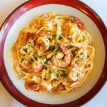Homemade Cajun Shrimp Fettuccine Alfredo photo