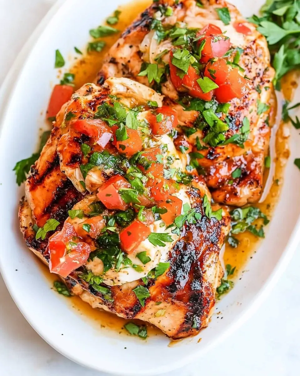 Easy California Grilled Chicken food shot