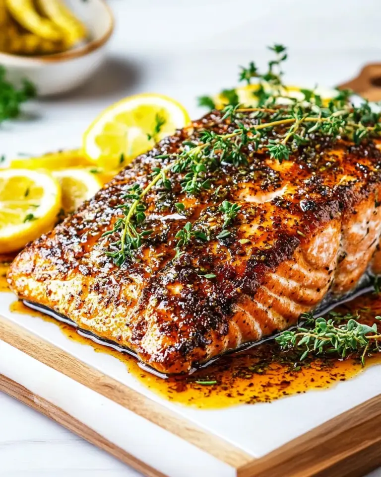 Homemade Cedar Planked Salmon recipe photo