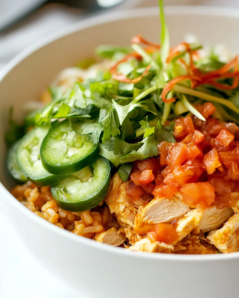 Easy Charred Tomato Salsa Chicken Bowl Recipe recipe photo