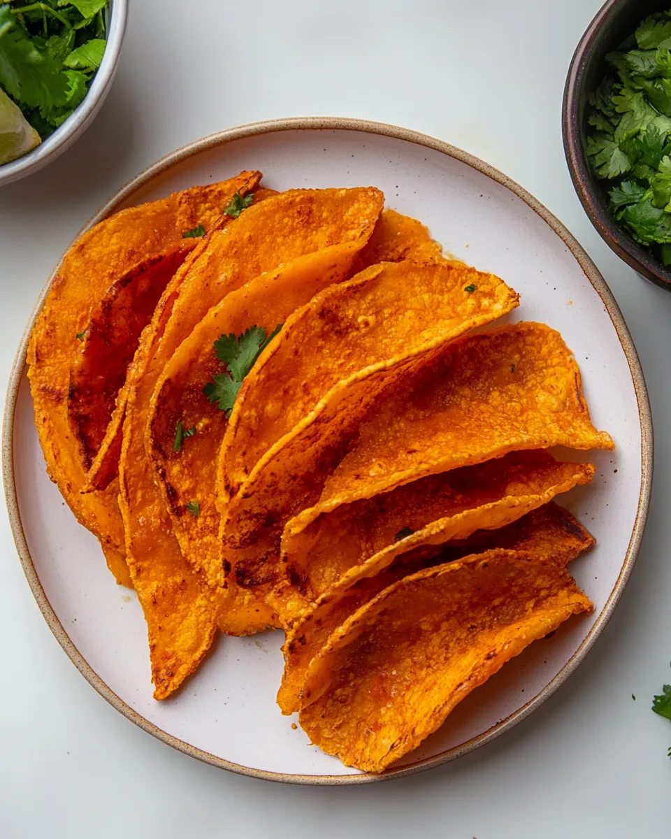 Easy Cheese Taco Shells dish photo