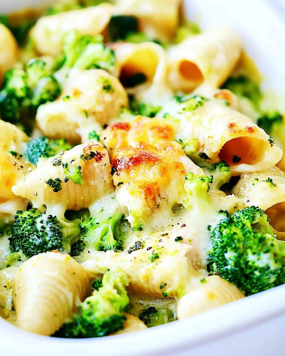 Classic Cheesy Chicken Broccoli Shells image