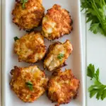 Homemade Cheesy Chicken Fritters photo