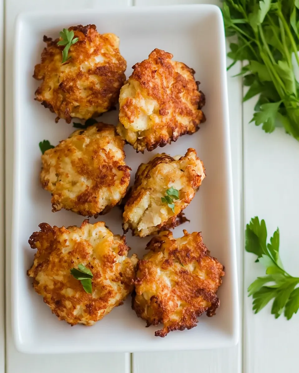 Homemade Cheesy Chicken Fritters photo