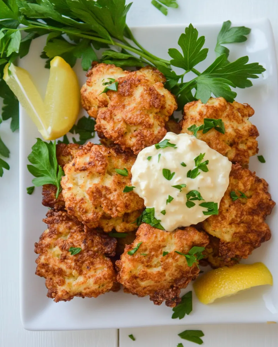 Easy Cheesy Chicken Fritters recipe photo
