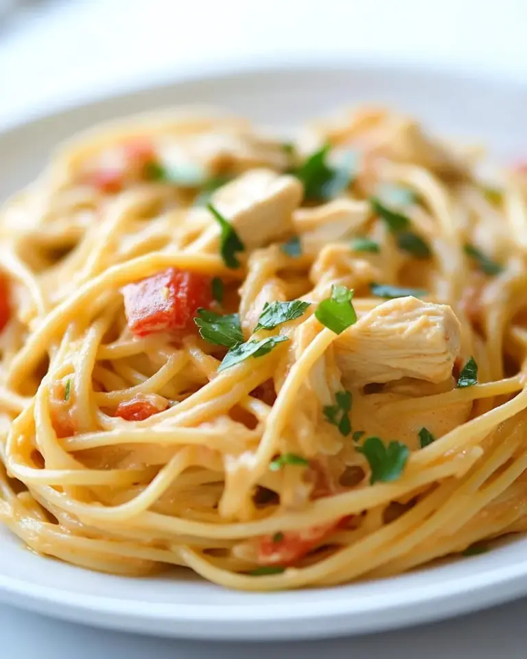 homemade Cheesy Chicken Spaghetti Recipe photo