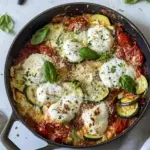 homemade Cherry Tomato Zucchini Skillet Lasagna. recipe photo