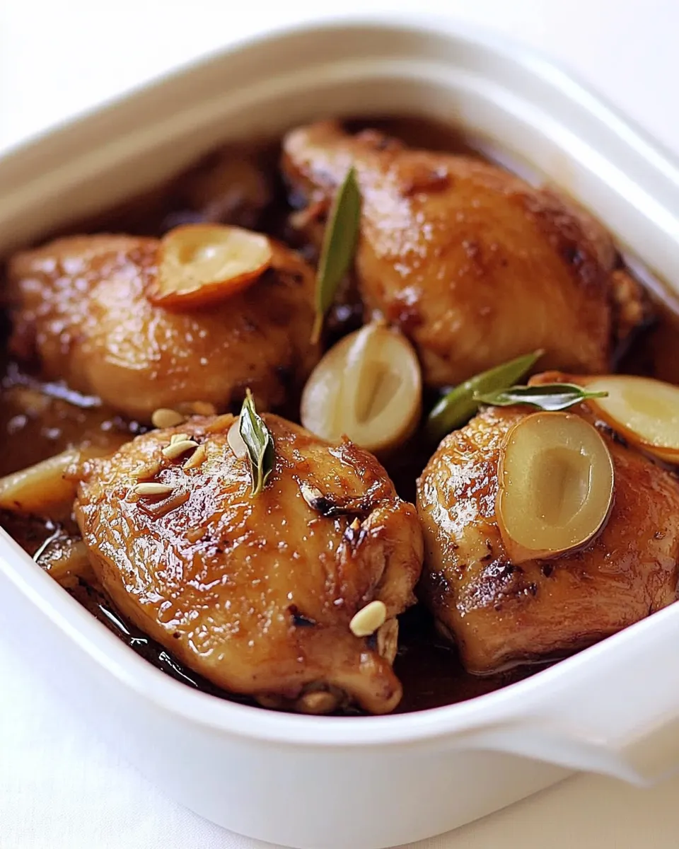 Easy Chicken Adobo Recipe recipe photo