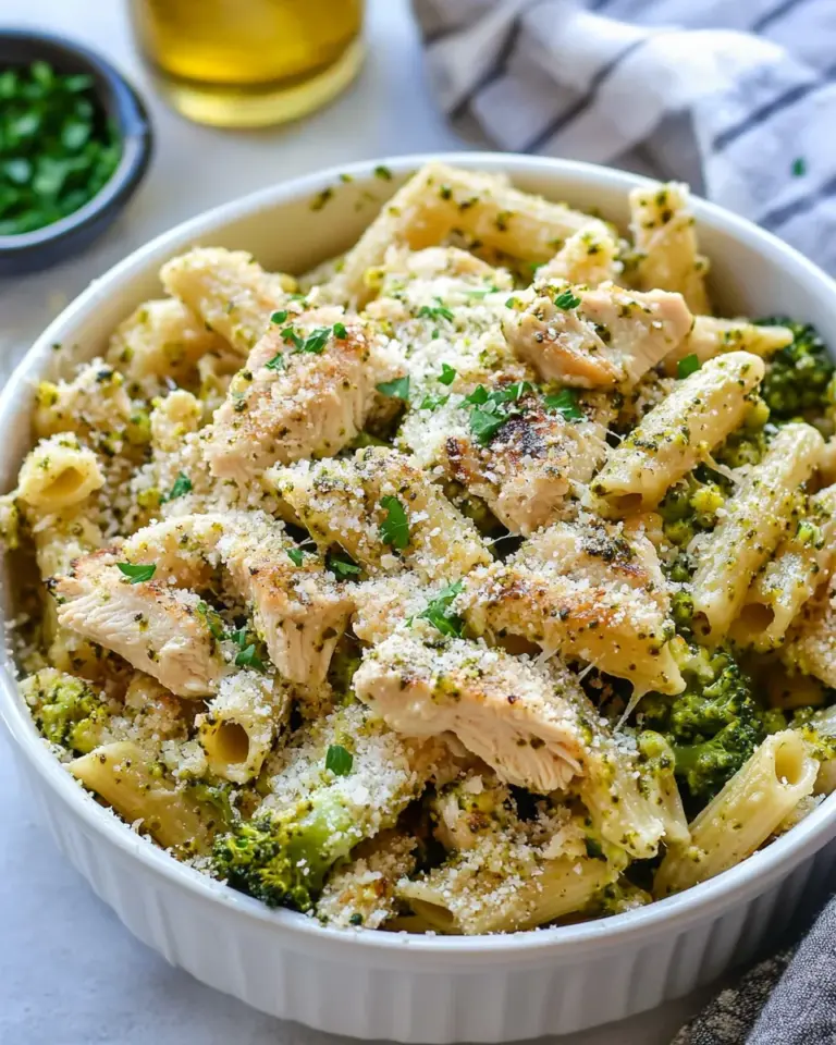 homemade Chicken Broccoli Ziti photo