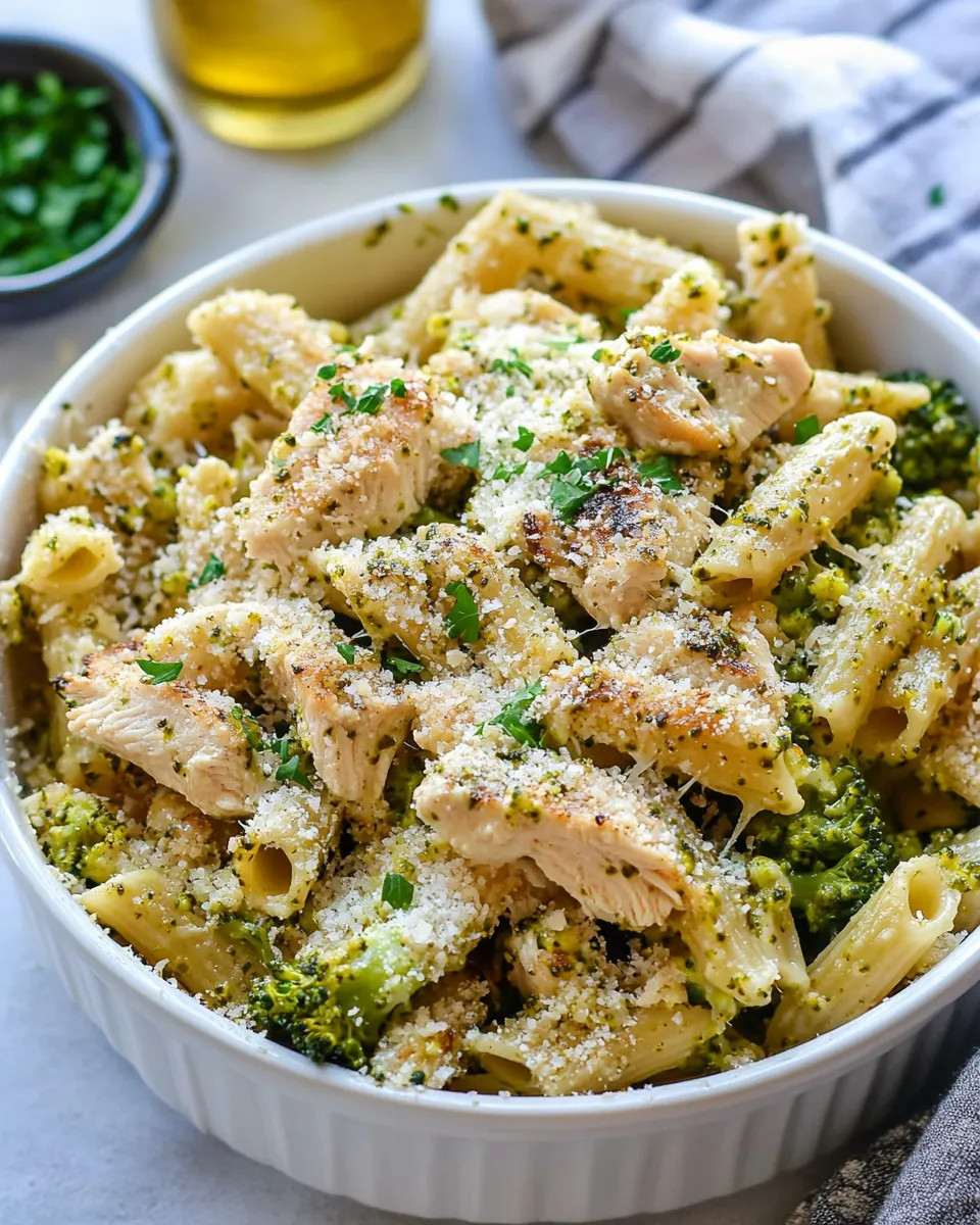 homemade Chicken Broccoli Ziti photo