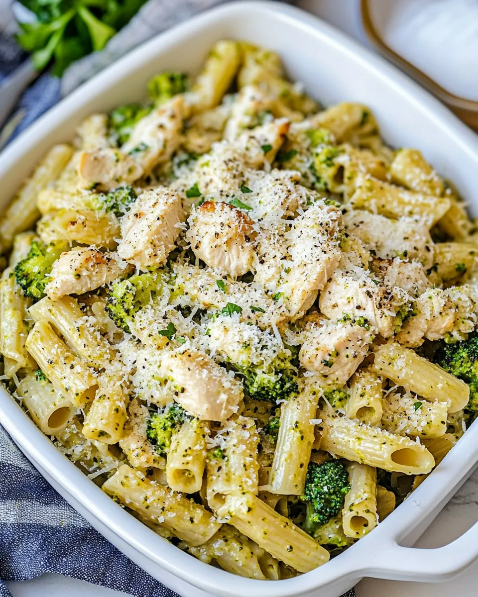 easy Chicken Broccoli Ziti recipe photo