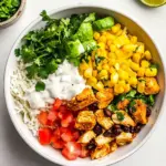 Homemade Chicken Burrito Bowl with Copycat Chipotle Chicken recipe photo