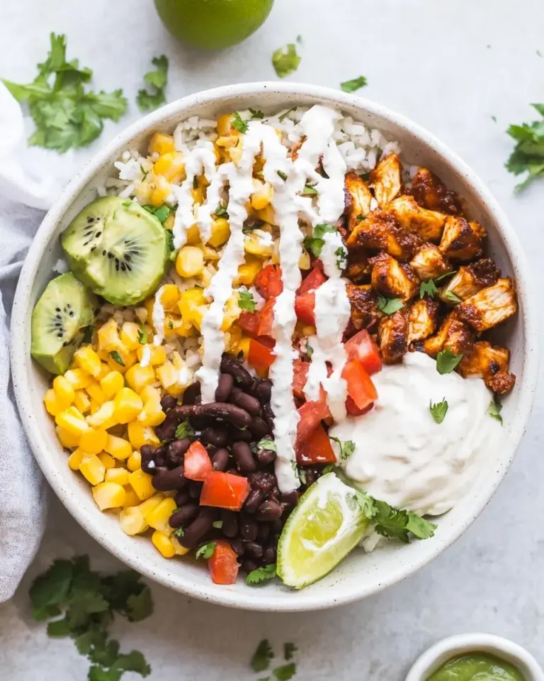 Homemade Chicken Burrito Bowls (Chipotle Chicken Copycat) photo