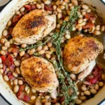Homemade Chicken Cannellini Bean Skillet photo