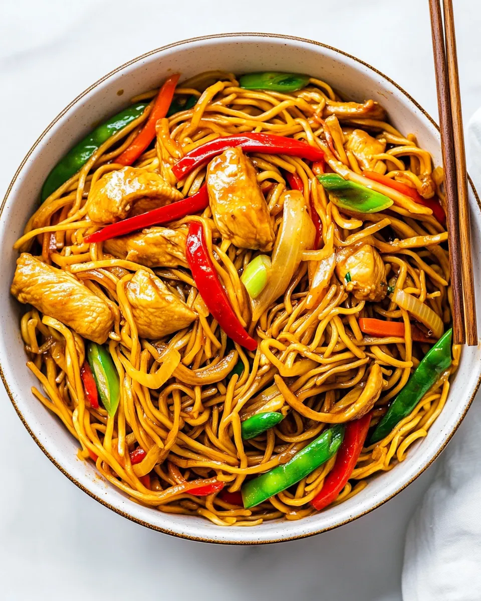 homemade Chicken Chow Mein Recipe photo