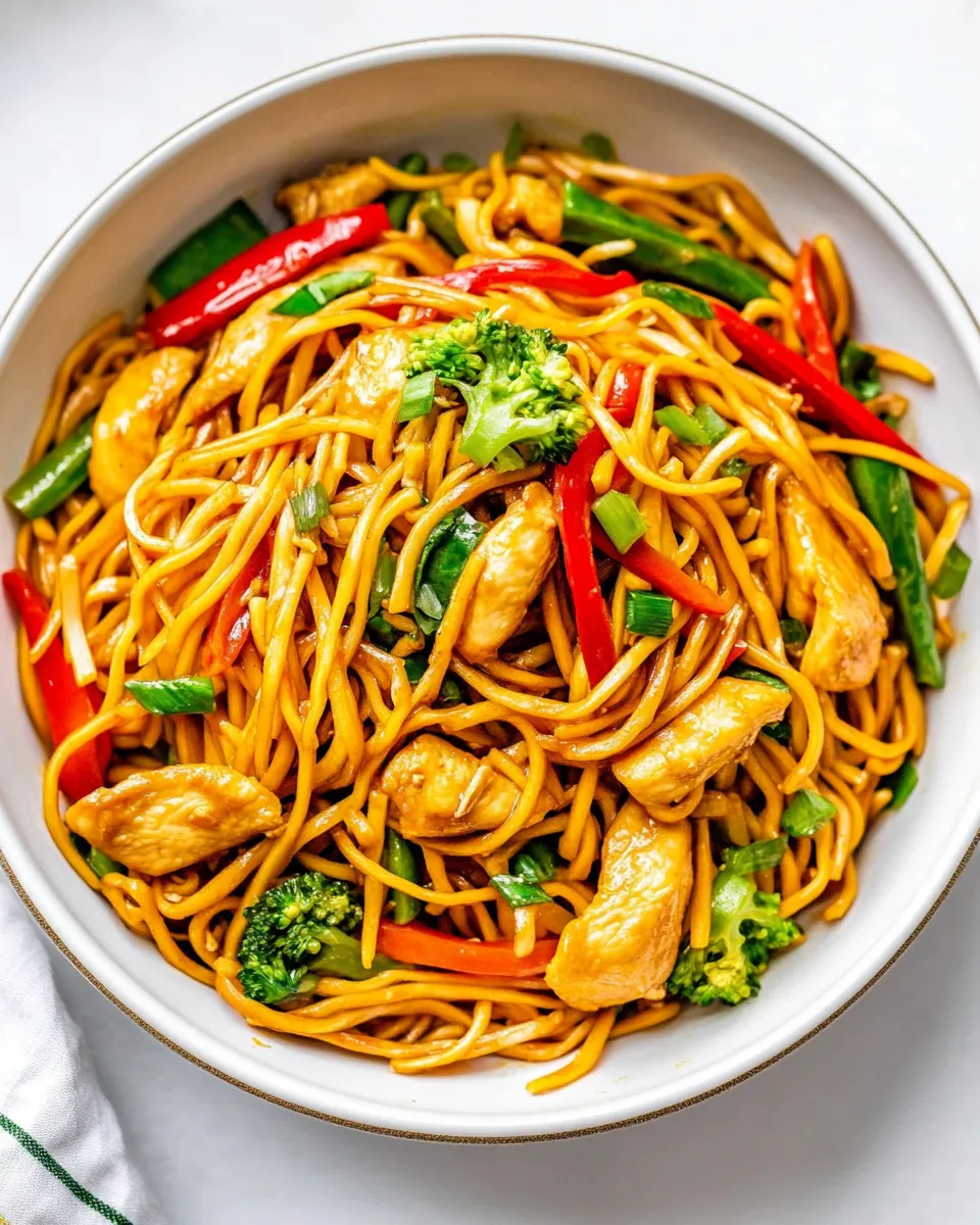 classic Chicken Chow Mein Recipe image