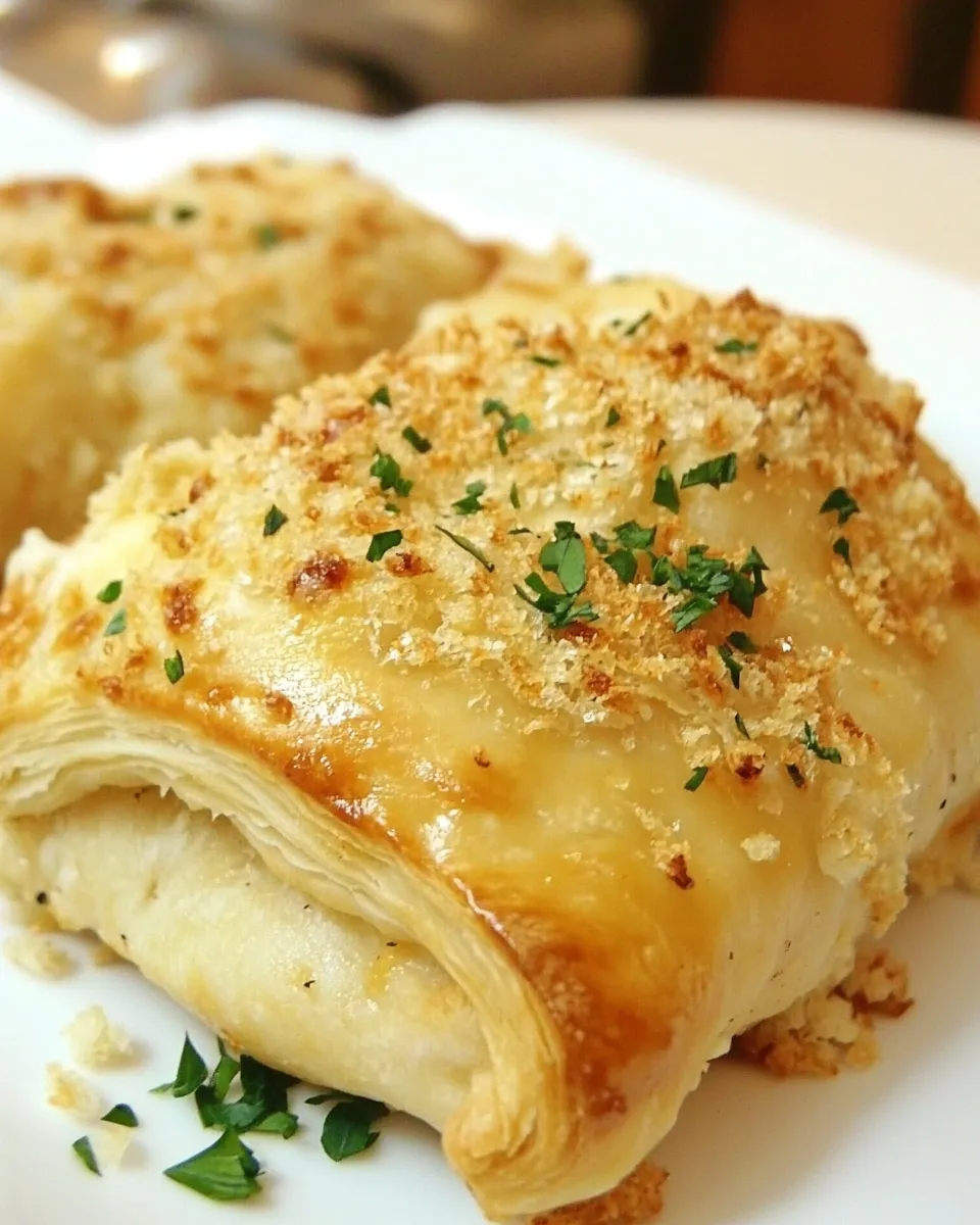Delicious Chicken Crescent Squares recipe image