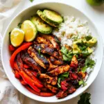 Homemade Chicken Fajita Bowl Recipe photo