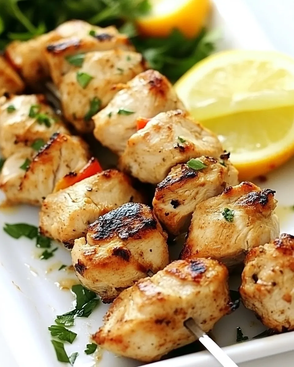 Homemade Chicken Kebab photo