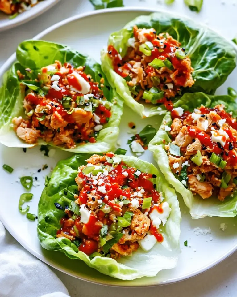 Homemade Chicken Lettuce Wraps photo