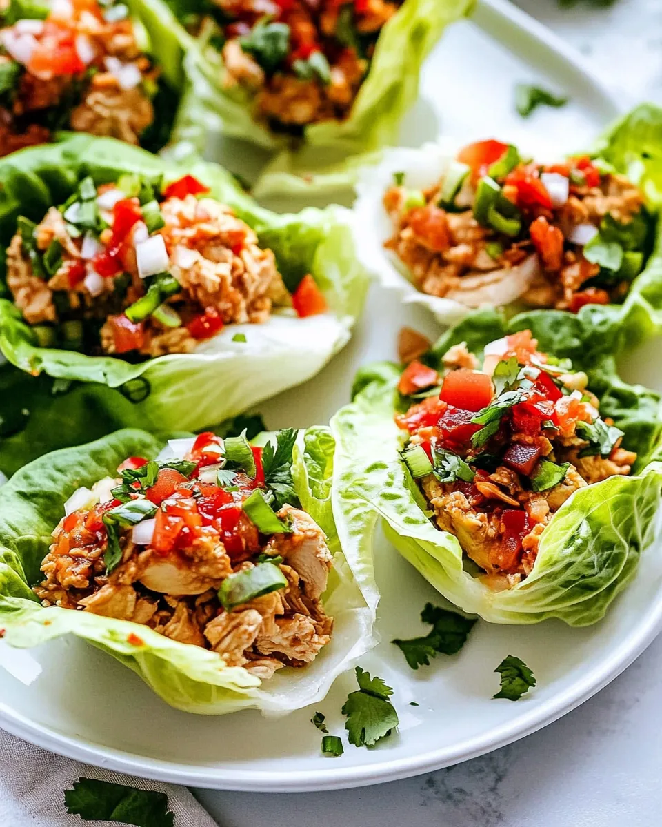 Delicious Chicken Lettuce Wraps dish photo