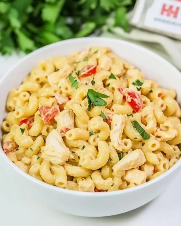 Delicious Chicken Macaroni Pasta Salad photo