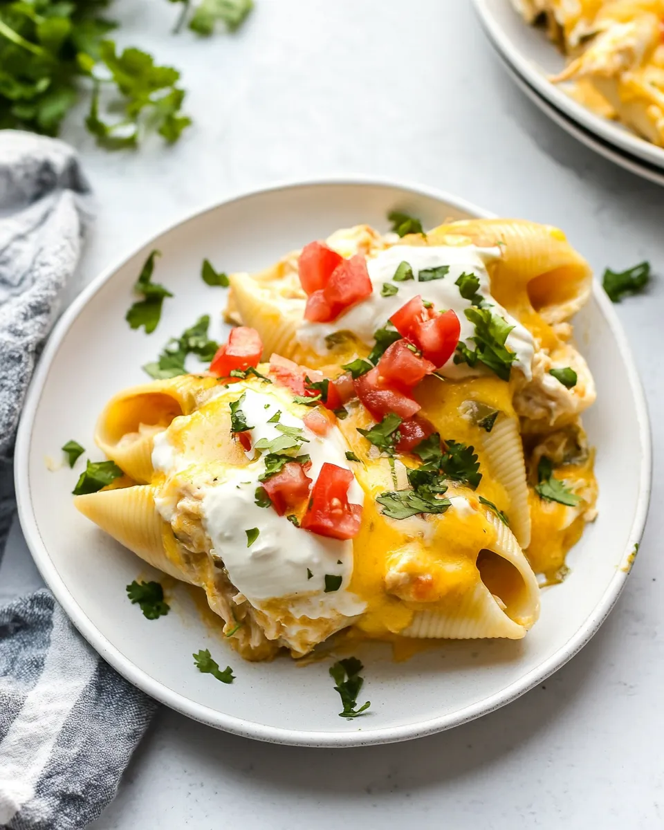 Delicious Chicken Mexican Stuffed Shells dish photo