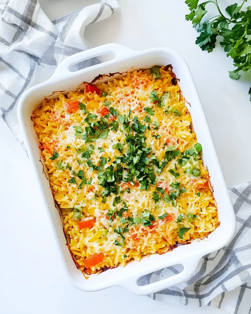 Homemade Chicken Orzo Bake photo