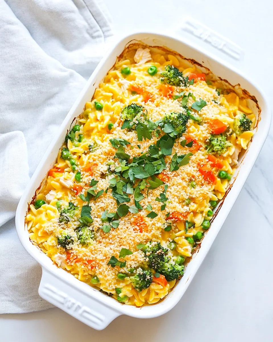 Easy Chicken Orzo Bake recipe photo