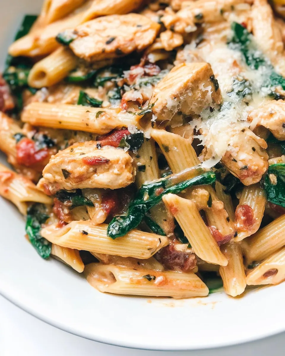 Homemade Chicken Penne Pasta photo