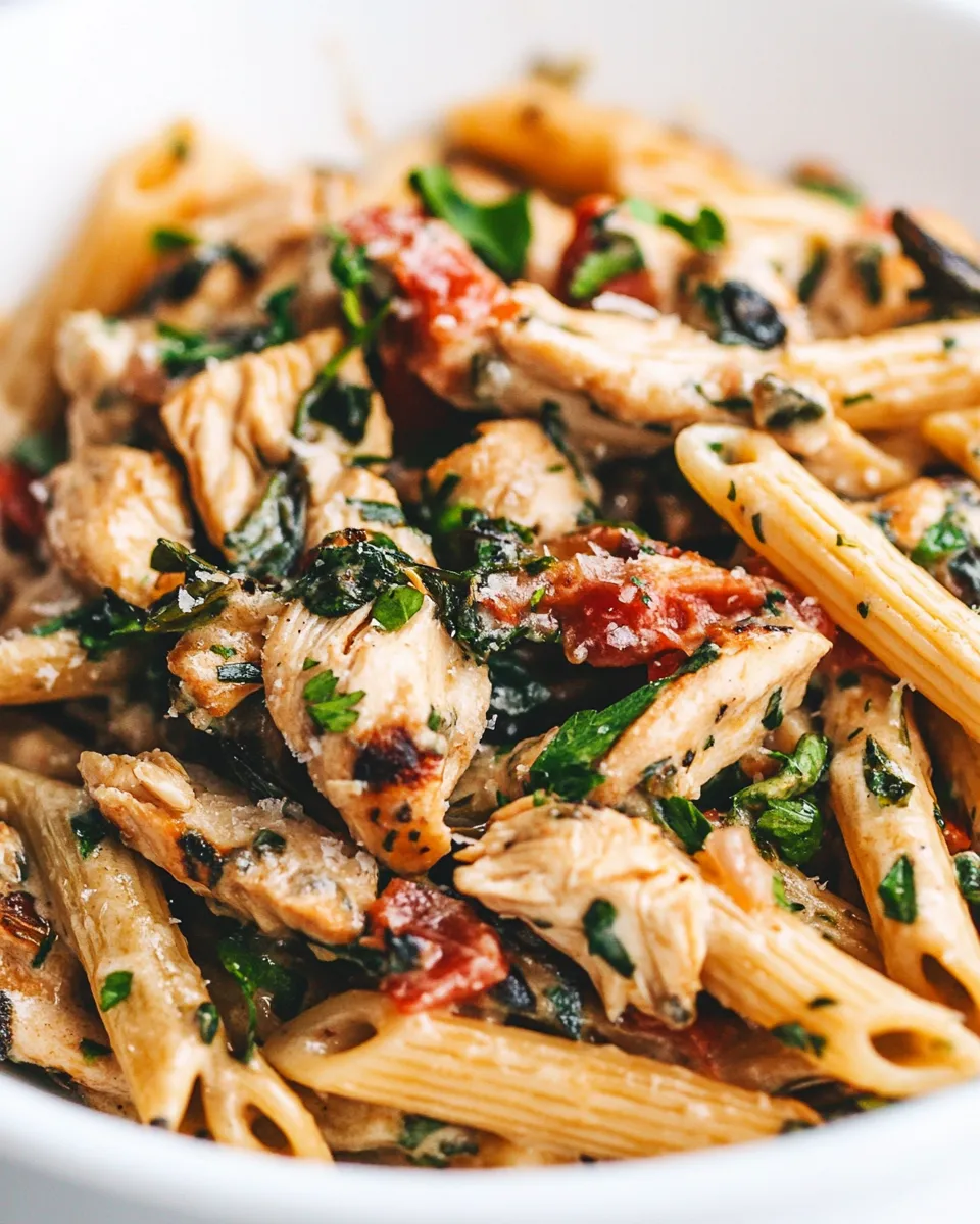 Easy Chicken Penne Pasta recipe photo