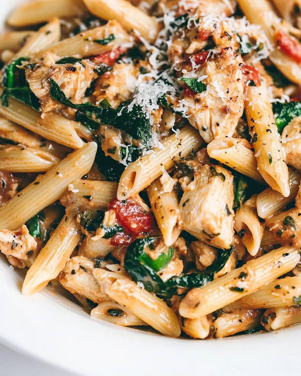 Delicious Chicken Penne Pasta dish photo