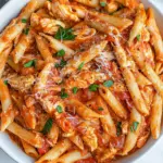 homemade Chicken Penne Pasta (30 minute meal) photo