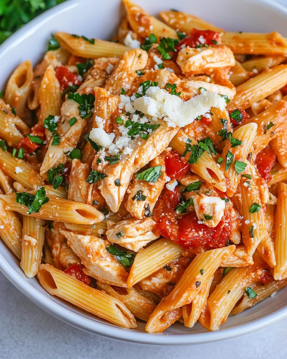 classic Chicken Penne Pasta (30 minute meal) image