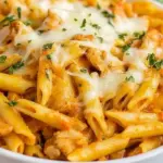 homemade Chicken Penne with Sun-Dried Tomato Sauce photo