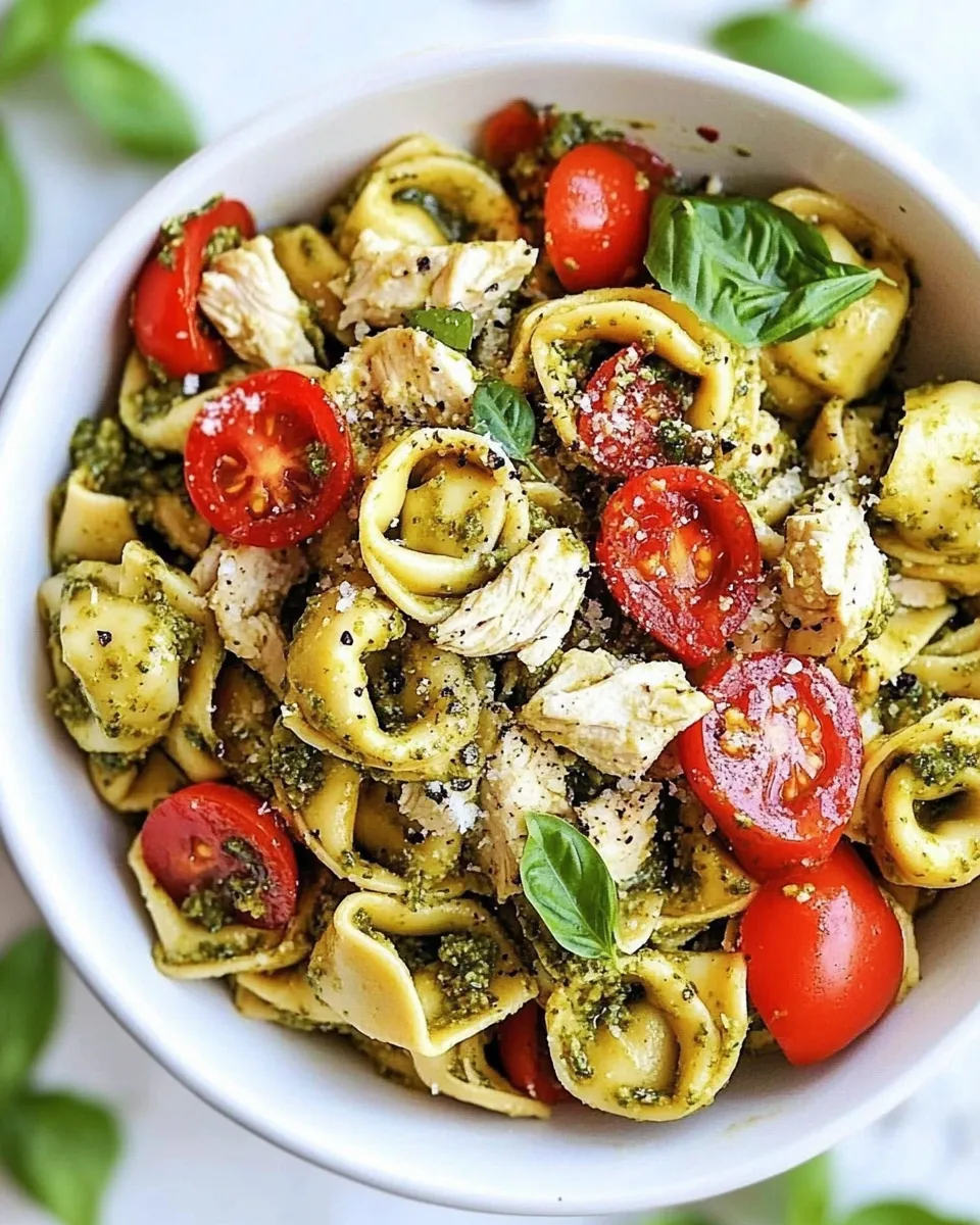 Classic Chicken Pesto Tortellini image
