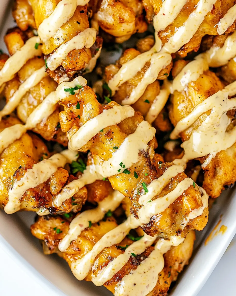 Easy Chicken Poppers dish photo